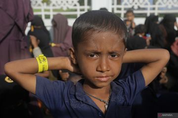 Imigran Rohingya terlantar menunggu penanganan UNHCR dan IOM