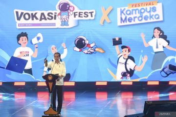 Pembukaan Vokasifest Dan Festival Kampus Merdeka - ANTARA News