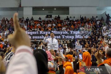 Anies Baswedan berkampanye di Pekanbaru