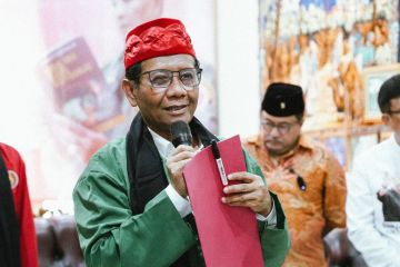Mahfud diangkat menjadi warga kehormatan Jawara Pantura Banten