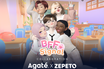 Kolaborasi Agate dan ZEPETO luncurkan BFF Signal di ZEPETO World