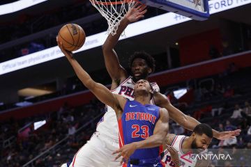 NBA : Philadelphia 76ers tekuk Detroit Pistons 129-111