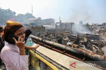 Dua orang luka akibat kebakaran rumah di Manggarai