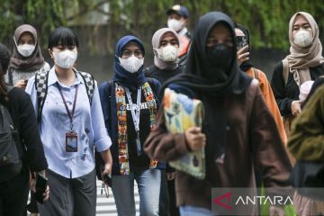 Presiden: Pemerintah belum putuskan imbau pakai masker soal COVID-19