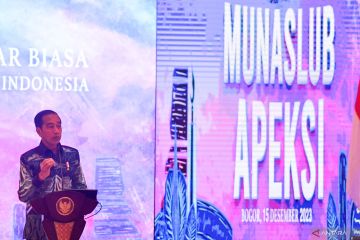 Presiden Joko Widodo buka Munaslub Apeksi