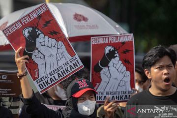 Aksi Gejayan Kembali Memanggil tuntut pendidikan gratis