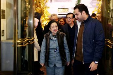 Megawati tiba di Roma untuk penjurian Zayed Award 2024