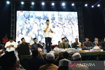 Sholawatan bareng warga, Ganjar pesan jaga kerukunan-kedamaian