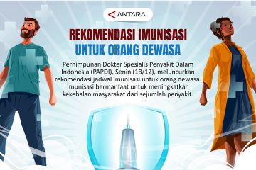 Rekomendasi imunisasi untuk orang dewasa