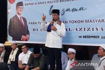 Anies Baswedan ingatkan jemaah di Lombok coblos nomor urut satu