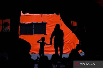 Korban kebakaran Manggarai masih berada di tenda pengungsian