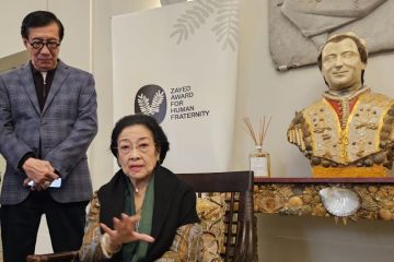 Megawati: Pemenang Zayed Award diumumkan Paus Fransiskus-Imam Al Azhar