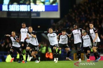 Carabao Cup : Fulham singkirkan Everton lewat drama adu pinalti
