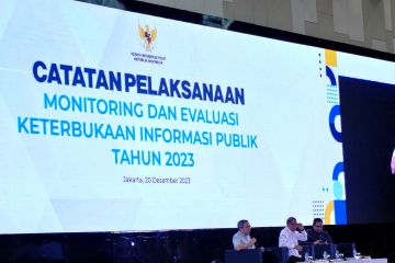 KIP gelar acara Catatan Pelaksanaan Monev Keterbukaan Informasi 2023