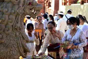 Perayaan Hari Pagerwesi di Bali