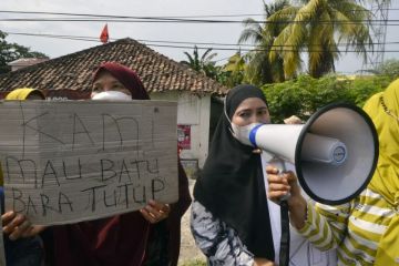 Warga Bandarlampung demo keluhkan aktivitas stockpile