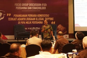 Pertamina tegaskan upaya cegah-tangani "illegal tapping" di Sumut