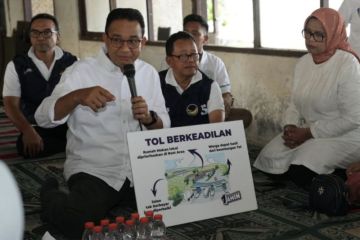 Anies janji bawa keadilan bagi pelaku usaha Pantura terdampak tol