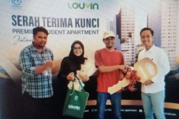 PP Properti serah terima unit Tower 1 Louvin Apartment  