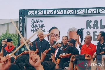 Ganjar cerita musik rampak genteng yang membahagiakannya di Majalengka