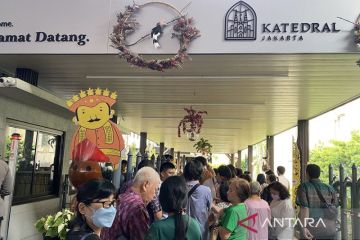 Katedral Jakarta dukung perdamaian global lewat tema Natal 2023