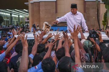 Prabowo ke Aceh pada hari ke-28 kampanye