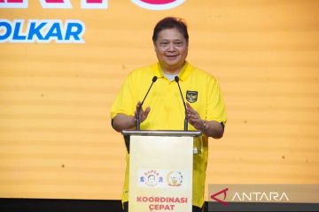 Airlangga: Golkar satu-satunya parpol yang jaga program ekonomi Jokowi