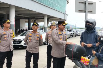 Polres perketat pengawasan pemudik di Bakauheni saat puncak arus balik