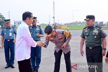 Jokowi ke Sulawesi Utara resmikan BTS 4G dan Satelit Satria-1