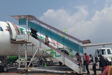 Pergerakan penumpang di Bandara Hasanuddin mulai melandai