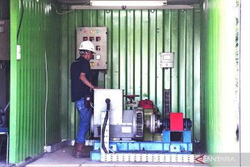 Semen Padang bangun pembangkit listrik tenaga air kapasitas 17 kW