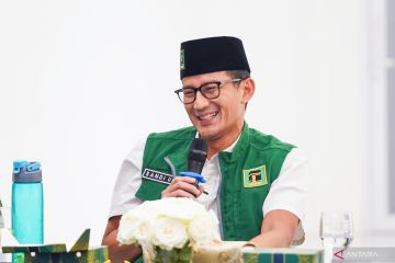 Sandiaga Uno optimistis PPP lolos “parliamentary threshold”