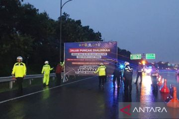 Akses Jalur Puncak via Tol Jagorawi ditutup hingga pukul 06.00 WIB