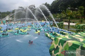 Wisata air nuansa militer di kawasan Puncak Bogor