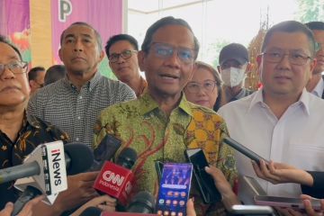 Bertemu pengurus PGI, Mahfud MD: "Natal akan damai dan aman"