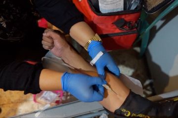Biro Gorontalo gelar aksi donor darah rayakan HUT ke-86 LKBN ANTARA