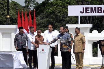 Diresmikan Jokowi, Jembatan Otista tak lagi jadi bottleneck