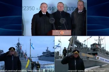 Rusia operasikan tiga kapal perang baru untuk angkatan lautnya