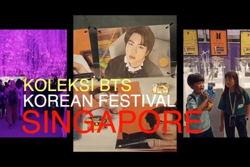 Kesempatan melihat koleksi BTS di Korean Festival Singapore