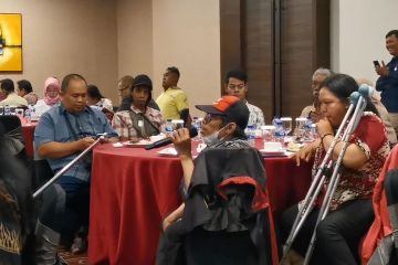 KPU Solo sosialisasikan pemilu 2024 ke kaum disabilitas