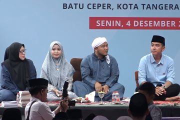 Kunjungi ponpes, Gibran ingin santri adaptasi jawab tantangan zaman