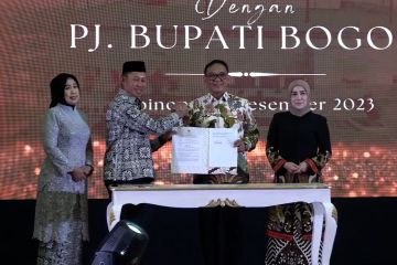 Sertijab penjabat Bupati Bogor, ini yang jadi fokus Asmawa Tosepu