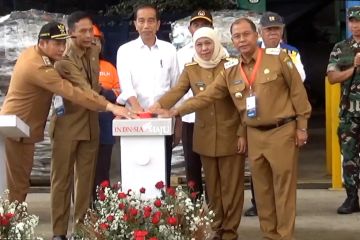 Presiden Jokowi resmikan tiga TPA sampah percontohan di Jatim