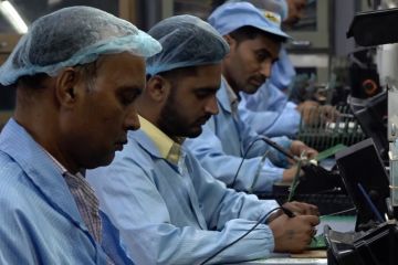 Produksi industri India naik ke level 11,7 persen pada Oktober