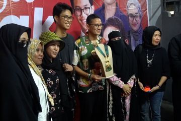 Sandiaga Uno sesuaikan jadwal kampanye dengan anak Ganjar Pranowo