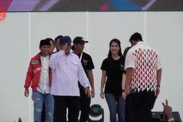 Capres Prabowo Subianto hadiri HUT ke-9 PSI di Kota Semarang