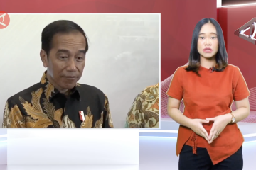 Jokowi tak temui Gibran sebelum debat hingga pemudik padati pelabuhan