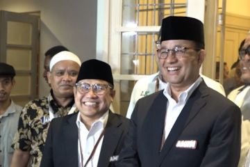 Jelang debat, AMIN sapa pendukung dan bagikan persiapannya