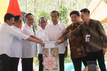 Jokowi groundbreaking Nusantara Superblock di IKN