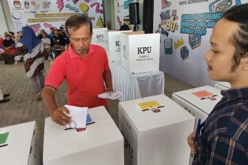 Antisipasi kendala, KPU Kota Semarang gelar simulasi pemungutan suara